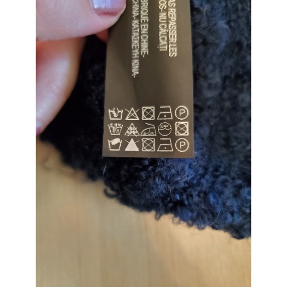 Zara Knit V-neck Wool Blend Sweater - SZ S - Picture 9 of 9